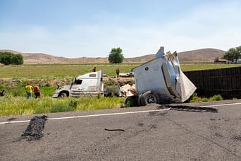 Common Types of Truck Accidents and Establishing Fault