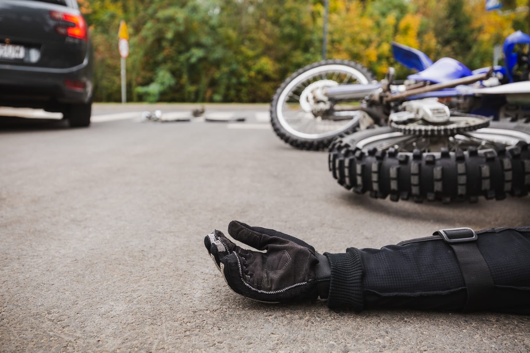 The importance of wearing protective clothing on motorbikes